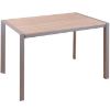 Obrazek Zestaw stół i krzesła Mokka 1+4 Silver/Sonoma 