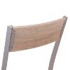 Obrazek Zestaw stół i krzesła Mokka 1+4 Silver/Sonoma 