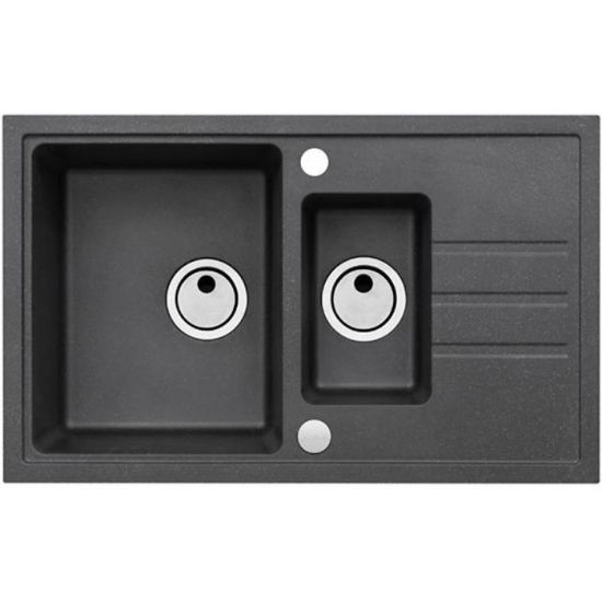 Obrazek Zlew Intermezo 70 czarny 