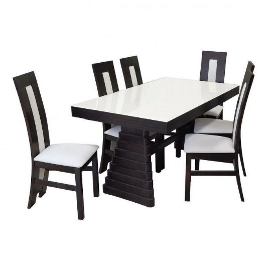 Obrazek Zestaw stół i krzesła Julia 2 1+6