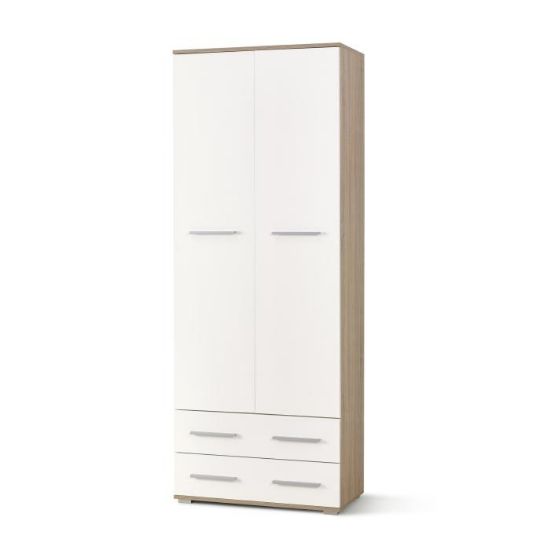 Obrazek Regał Lila REG2 dąb sonoma /biały