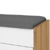 Obrazek Szafka na buty siedzisko 50x90 Massi 03 dąb wotan/biały