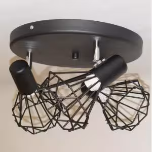 Obrazek Lampa Mini Szach 2743 Czarna PL3