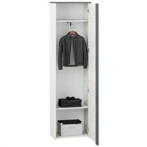 Obrazek Szafa 198X54 (drążek, 2 półki) HYGA06 sosna śnieżna