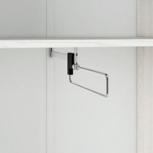 Obrazek Szafa 198X54 (drążek, 2 półki) HYGA06 sosna śnieżna