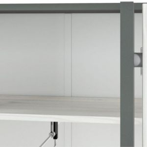 Obrazek Szafa 198X54 (drążek, 2 półki) HYGA06 sosna śnieżna