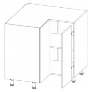 Obrazek Szafka kuchenna Gardena D90N white