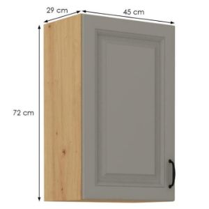 Obrazek Szafka kuchenna Stilo claygrey/artisan 45g/72 1f