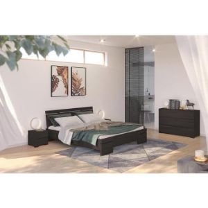 Obrazek Łóżko sosnowe Skandica Sparta maxi 120X200 palisander 