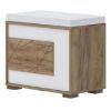 Obrazek Szafka Na Buty Stela K1 Tobacco Oak/Crystal White