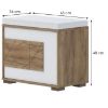 Obrazek Szafka Na Buty Stela K1 Tobacco Oak/Crystal White