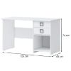 Obrazek Biurko Kiki KS6-BE/KI-15 white/white 