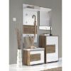 Obrazek Wieszak Stela Clk Tobacco Oak/Crystal White