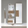 Obrazek Wieszak Stela Clk Tobacco Oak/Crystal White