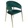 Obrazek Krzesło Glamour zielone