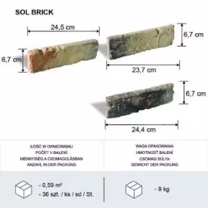 Obrazek Kamień Gipsowy Sol Brick