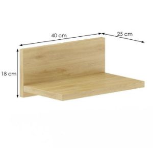 Obrazek Półka Sosna PK150-40x18x25 surowy
