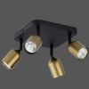 Obrazek Lampa Top black/gold 3307 LS4 