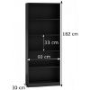 Obrazek Regał Basic 60 (czarny)