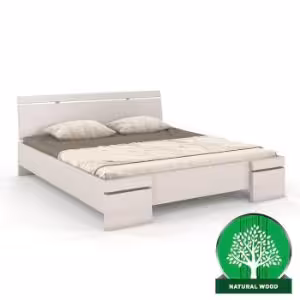 Obrazek Łóżko bukowe Skandica Sparta maxi 140X200 cm. biały