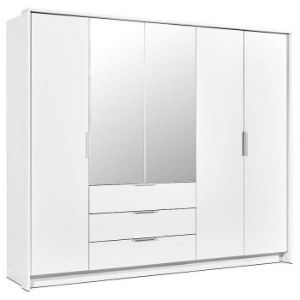 Obrazek Szafa Togo 255 biały/lustro 