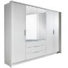 Obrazek Szafa Togo 255 biały/lustro 