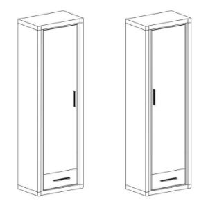 Obrazek Szafa Dallas D19 dąb truflowy