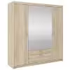 Obrazek Szafa Elena 4D Dąb Sonoma Z Lustrem