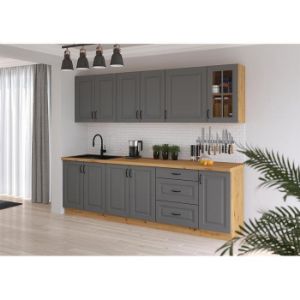 Obrazek Kuchnia Stilo dustgrey/artisan 260 bez blatu