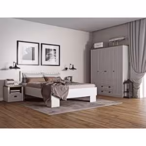 Obrazek Szafa Prowansja S4D sosna andersen/dąb lefkas ciemny