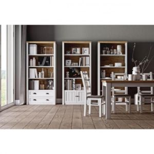 Obrazek Szafa Prowansja S4D sosna andersen/dąb lefkas ciemny