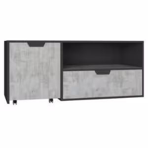 Obrazek Szafka RTV Nano Na10 Dąb Enigma/Grafit