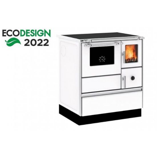 Obrazek Kuchnia Dominant 70 biała 6,7 kW lewa