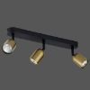 Obrazek Lampa Top black/gold 3305 LS3 