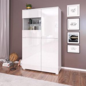 Obrazek Witryna Hill podwójna C1 biały połysk