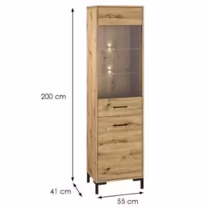 Obrazek Witryna Nevio 18 dąb artisan 