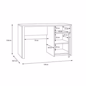 Obrazek Biurko Surfinio SFNB211-M378