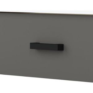 Obrazek Łóżko 96 plus stelaż Fini 09 dąb artisan/biały/antrac