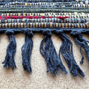 Obrazek Dywan bawełniany Chindi 0.8/1.5 Cr-604 blue multi