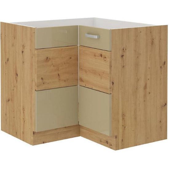 Obrazek Szafka kuchenna Artisan cappuccino połysk 89X89 DN 1F BB