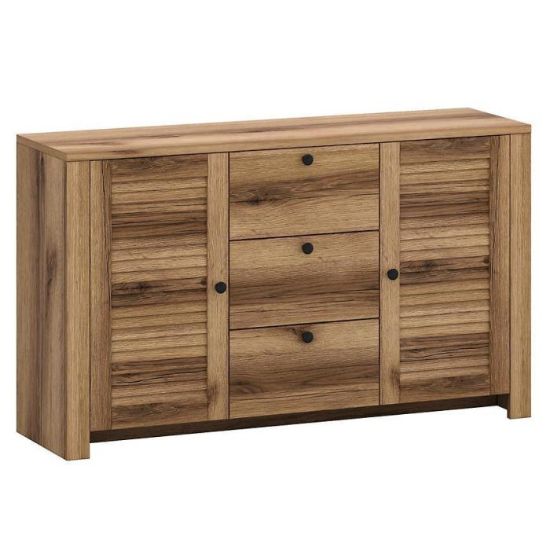 Obrazek Komoda Sevilla E 2d 3s Dąb Delano Ciemny