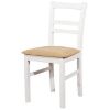 Obrazek Zestaw stół i krzesła Odys 1+4 st28 120x80+40 +W107 biały