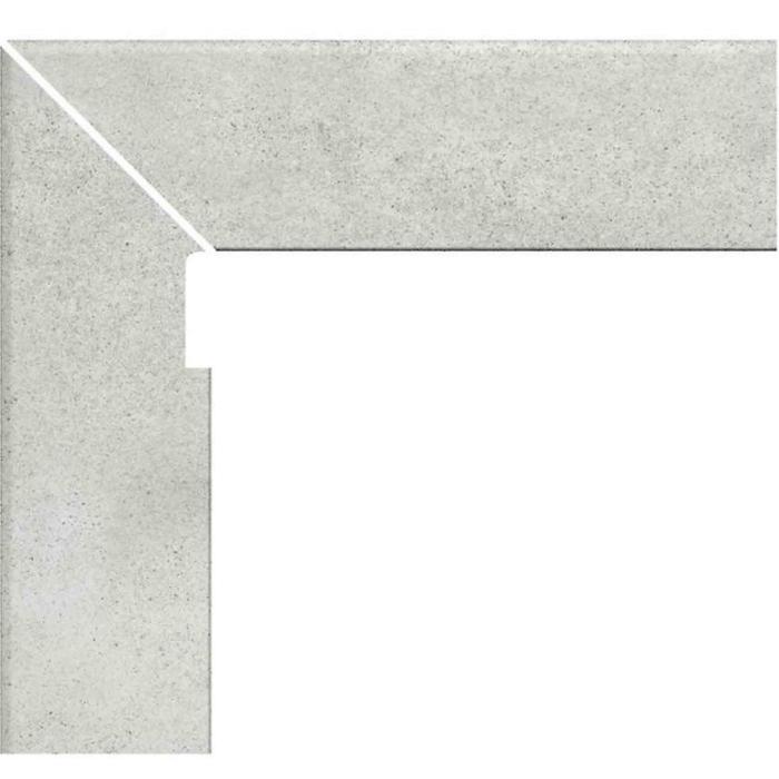 Cokół schodowy Zanq. recto urban gris lewy 27/29