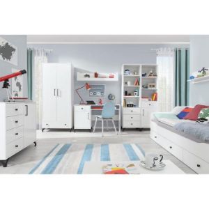 Obrazek Witryna Bergen Be2 Biały Lux/Biały Połysk