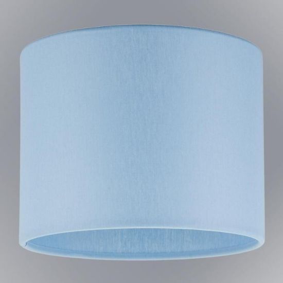 Obrazek Abażur walec 9676 błękitny D20