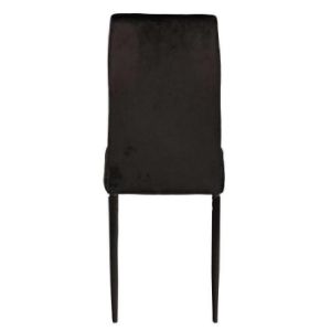 Obrazek Krzesło Fado tkanina czarne