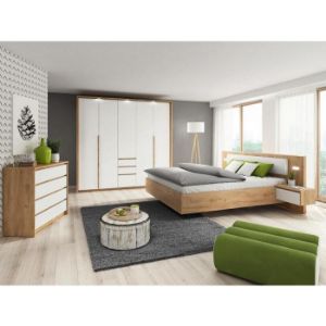 Obrazek Komoda Xelo 93 4s Biały/Craft