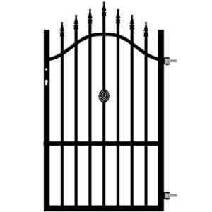 Obrazek Furtka Marika 0,9x1,5m prawa /zn