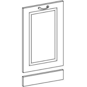 Obrazek Front kuchenny Stilo biały mat/artisan 713X446 