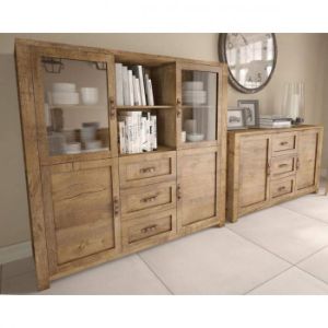 Obrazek Szafa Nevada 100 cm dąb lefkas ciemny